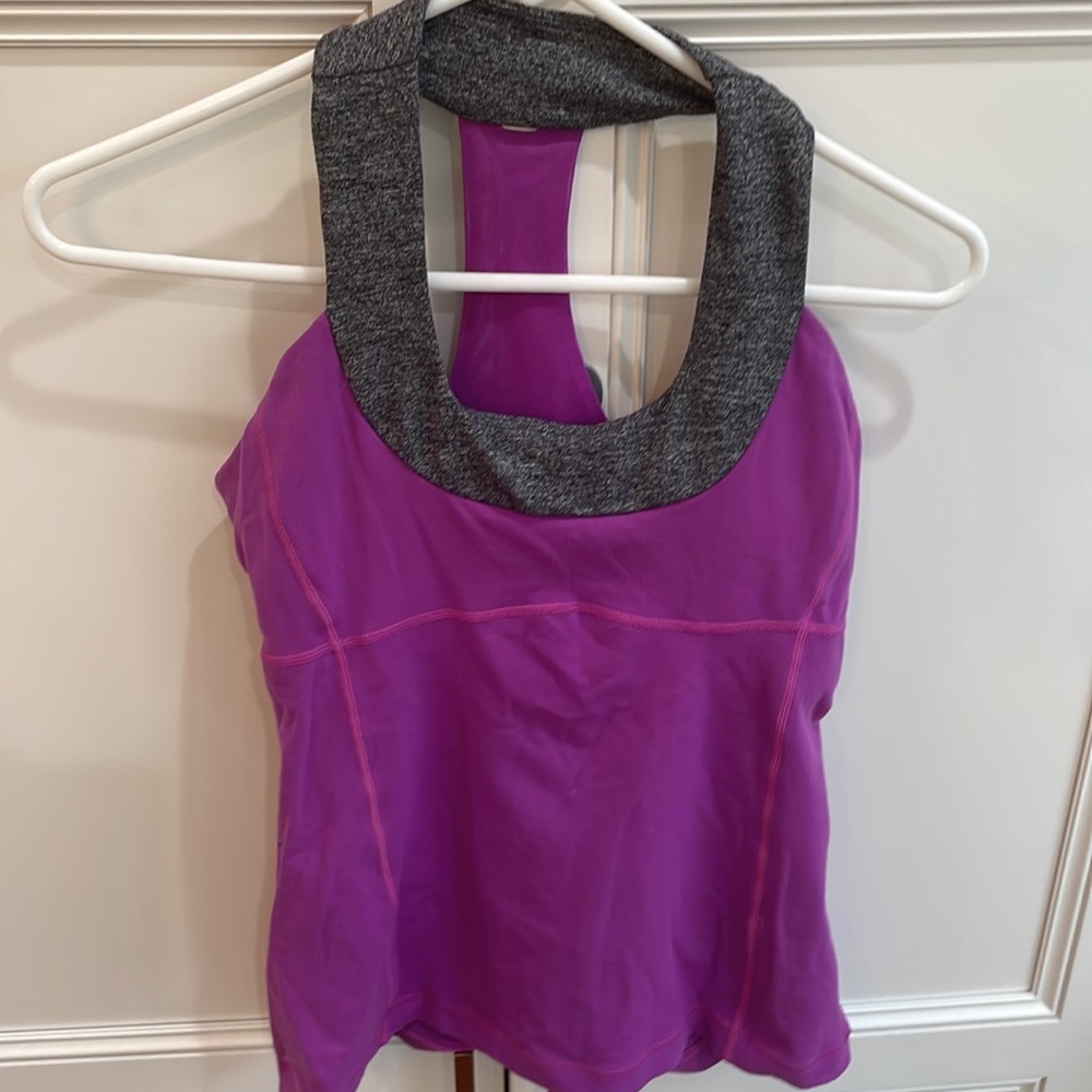 lululemon athletica Violet and Charcoal Tank Top - Picture 2 of 7